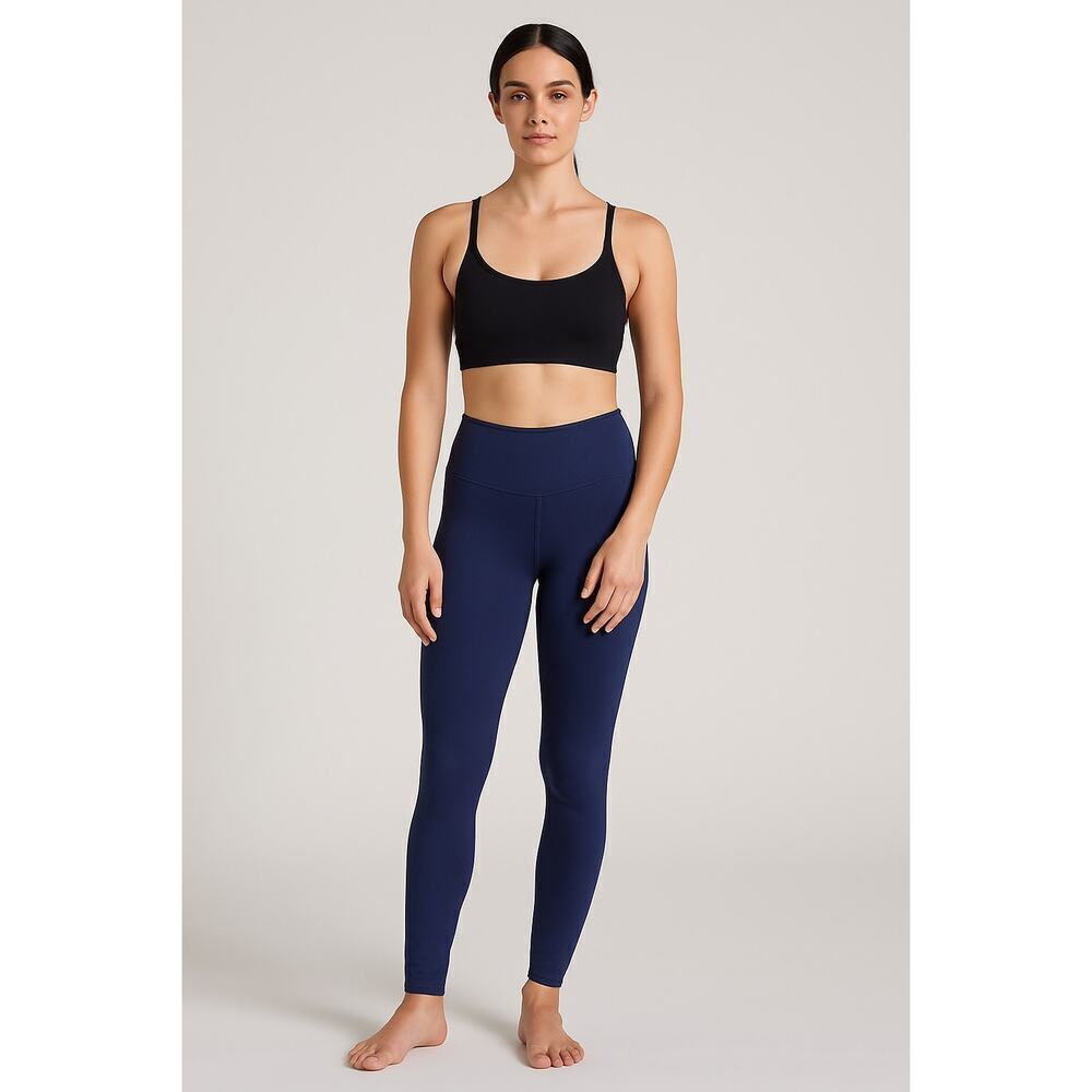 prAna Navy Blue High Waist Leggings Size Medium